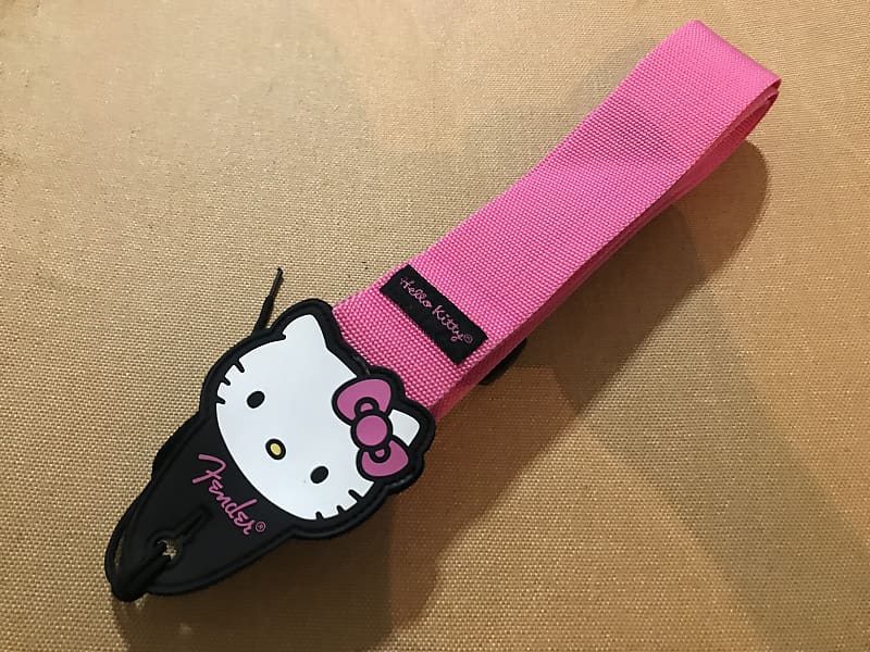 Fender Hello Kitty Pink Strap Reverb