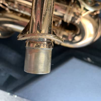 Selmer Mark VI Alto Saxophone #78196 1959 - MEDIUM BOW 5 digits Brass Original Lacquer image 9