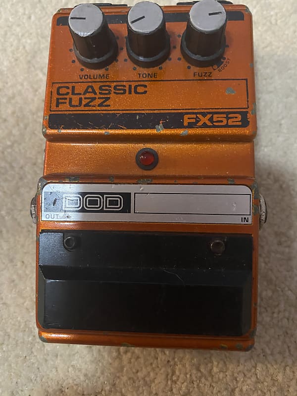 DOD Classic Fuzz FX52 1990s - Orange image 1