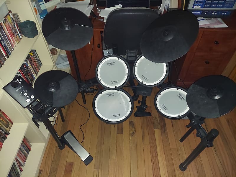 Roland V-Drums TD-1DMKX Electronic Drum Set with 12-inch Ride | Reverb