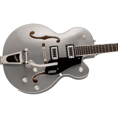 Gretsch G5420T Electromatic Hollow Body Single Cutaway with Bigsby Airline Silver image 3