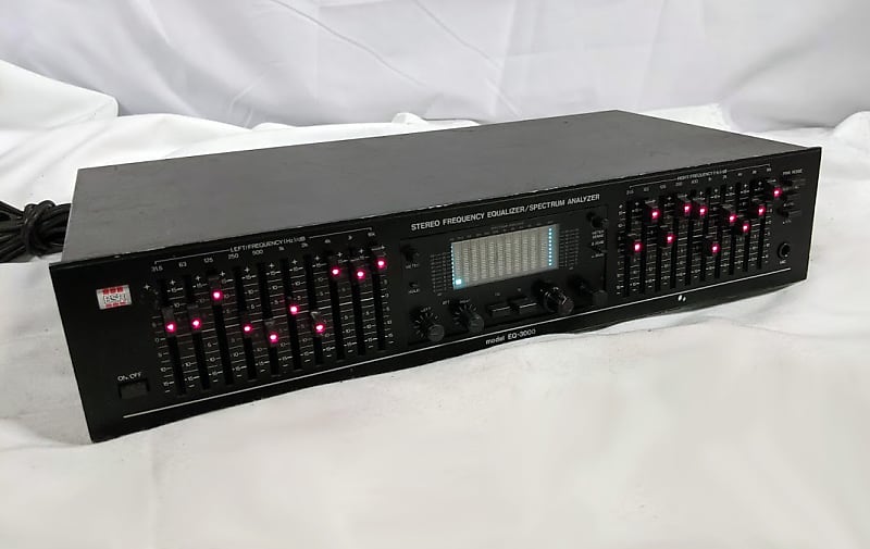 BSR Equalizer Model EQ-3000 deals Stereo Frequency ( Works Perfect )