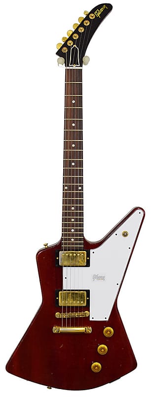 Gibson Explorer 1958 Extra Cut Faded Cherry Aged | Reverb