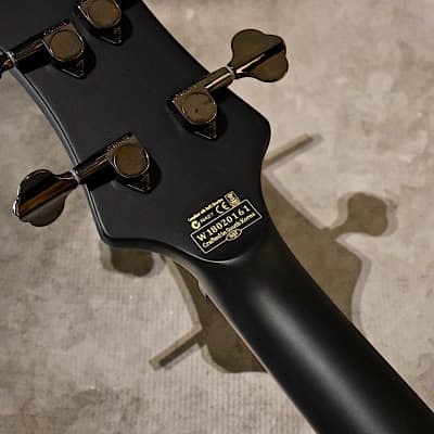 Schecter Left Handed Nikki Sixx Signature Bass 2019 Black Satin Lefty Guitar image 6