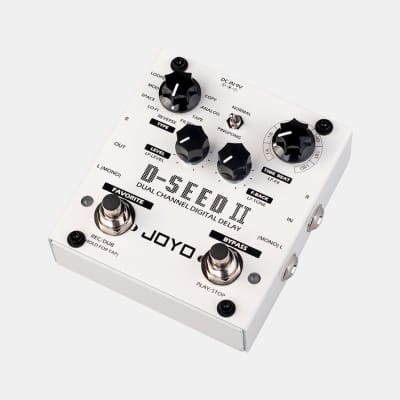 Reverb.com listing, price, conditions, and images for joyo-d-seed-ii-stereo-delay-pedal