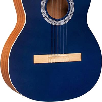 Cordoba Protege C1 Matiz Classical Guitar, Classic Blue w/ Gig Bag image 1