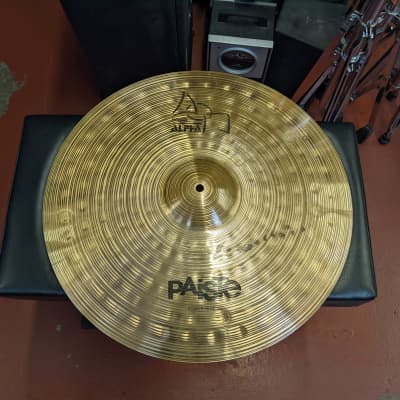 Paiste Switzerland 20" Alpha Power Ride Cymbal - Looks Really Good - Classic Look & Sound! image 1