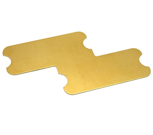 Fender Pickup Grounding Shield, Precision P Bass Brass Reverb