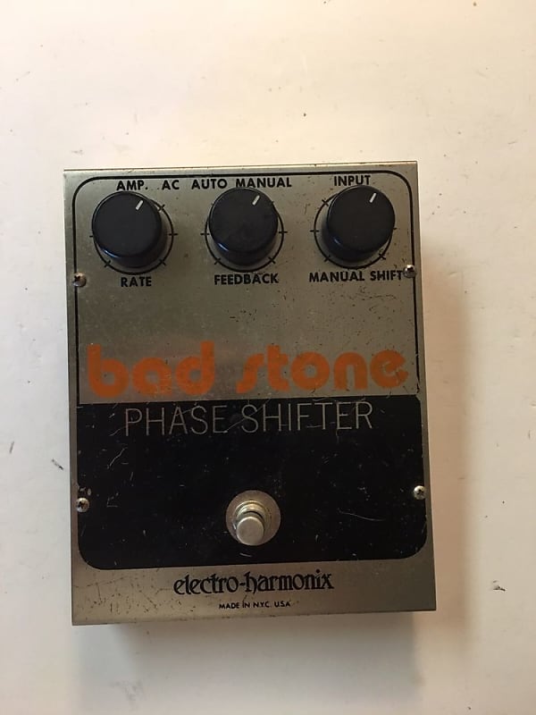 Electro Harmonix Bad Stone Phase Shifter Original Vintage Guitar Effect Pedal image 1