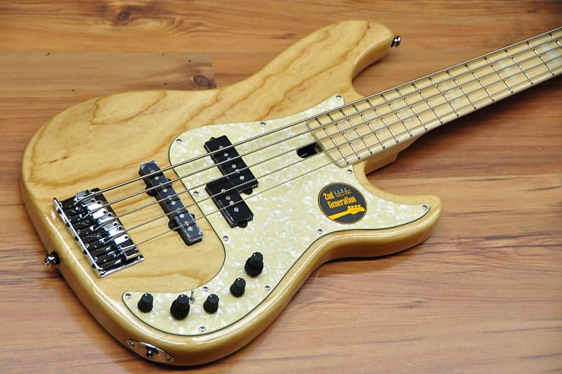 Sire Marcus Miller P7 Swamp Ash 5st 2nd Generation Natural | Reverb