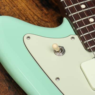 FENDER USA Limited Edition American Professional Jazzmaster "Surf Green + Solid Rosewood" (2019) image 8