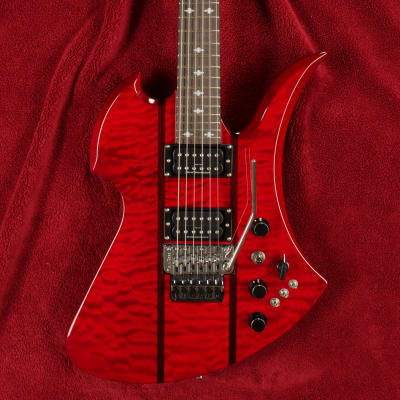 B.C. Rich Mockingbird Legacy ST with Floyd Rose Transparent Red for sale