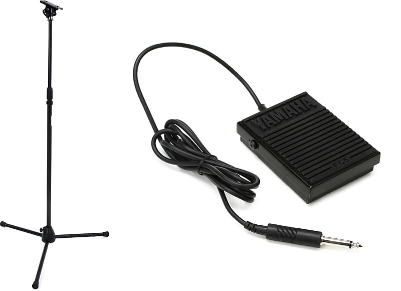 Yamaha FC5 Foot Switch + Yamaha Mixer Stand Bundle BMS10A Reverb