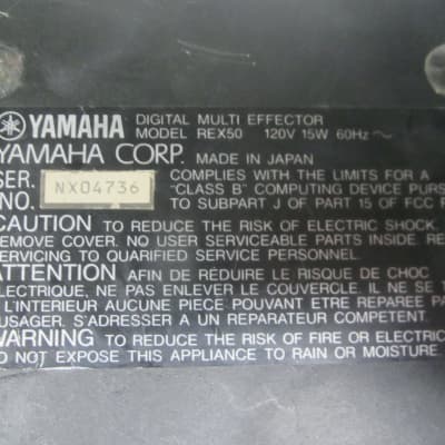 Yamaha REX50 Digital Multi Effector | Vintage 1980s image 5