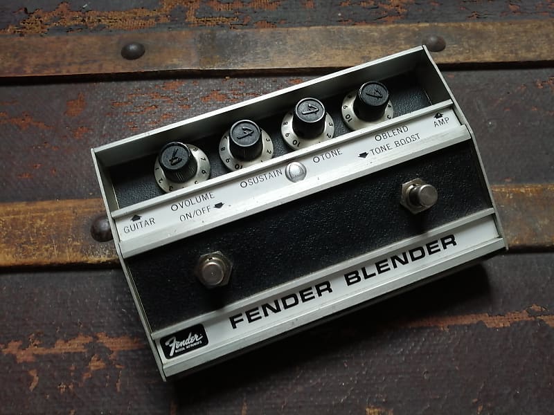 Fender Blender Fuzz 1968 Silver