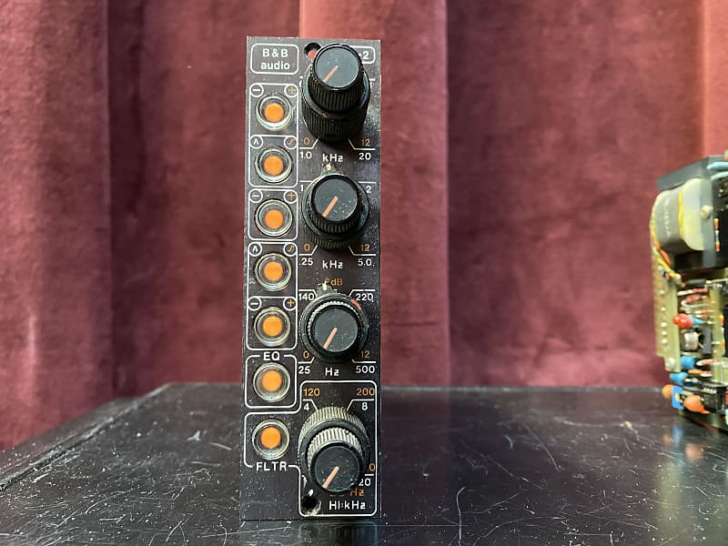 B And B EQF-2 API 500 Series Equalizer Pair 1975 Universal | Reverb UK