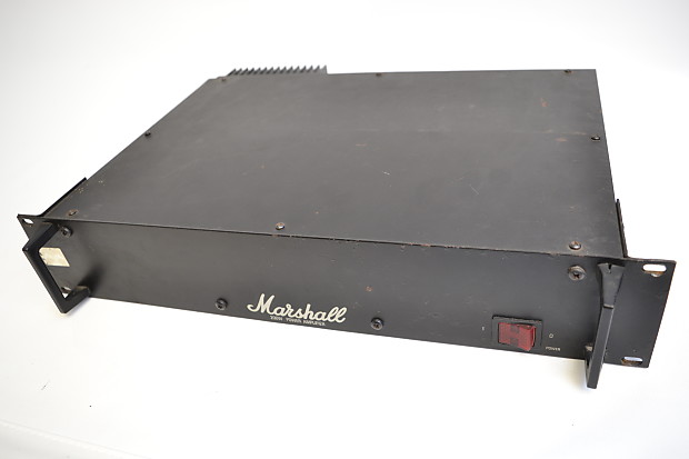1985 Marshall 6020 200w Solid State Rack Power Amplifier 4 ohm