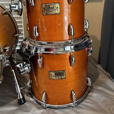 Pearl Masters Maple Custom 8-10-12-14-15-22 Shell Pack 1996