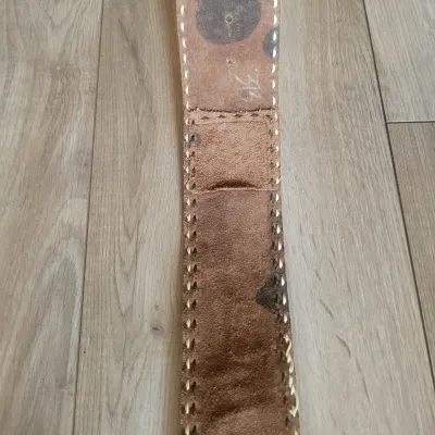 Vintage Country Western Hippie Hand Made Strap Tooled Leather Personalized 'STEVE' image 13