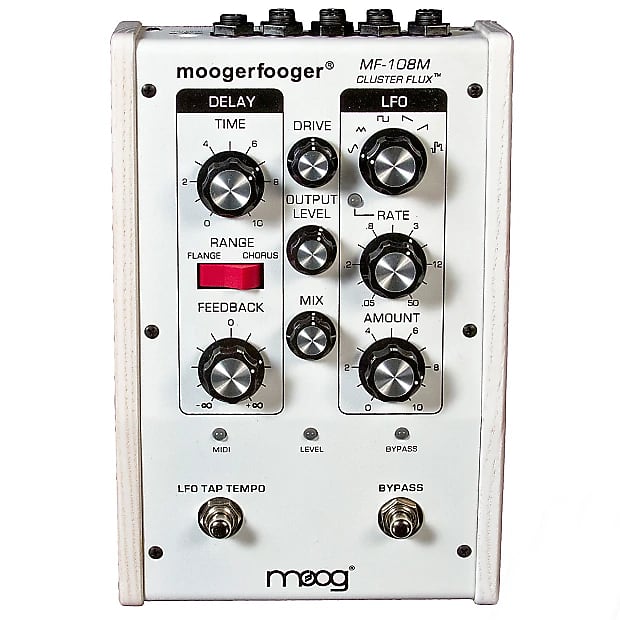 Moog MF-108M Moogerfooger Cluster Flux White | Reverb UK