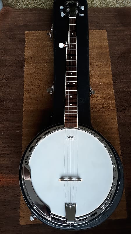 Washburn B11 Americana 5 String Resonator Back Banjo Natural 