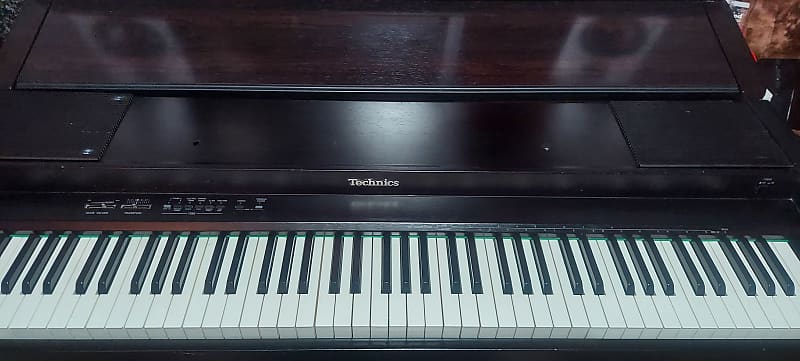 Technics SX-PX6 Digital Piano 1990-00s  - Black image 1
