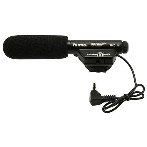 Hama RMZ16 Directional Microphone, Zoom Reverb