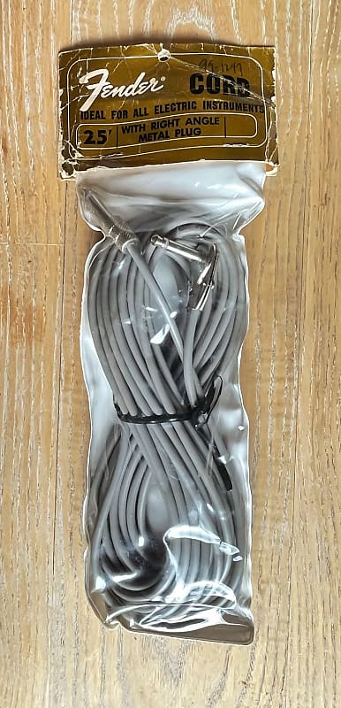 Fender Cord 1960 Gray Reverb Fender Cord 1960 Gray Reverb