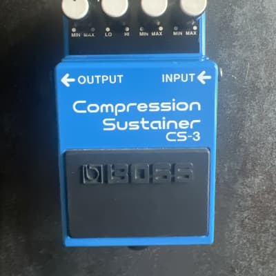 Boss CS-3 Compression Sustainer (Black Label) 1992 - 1997 - Blue image 2