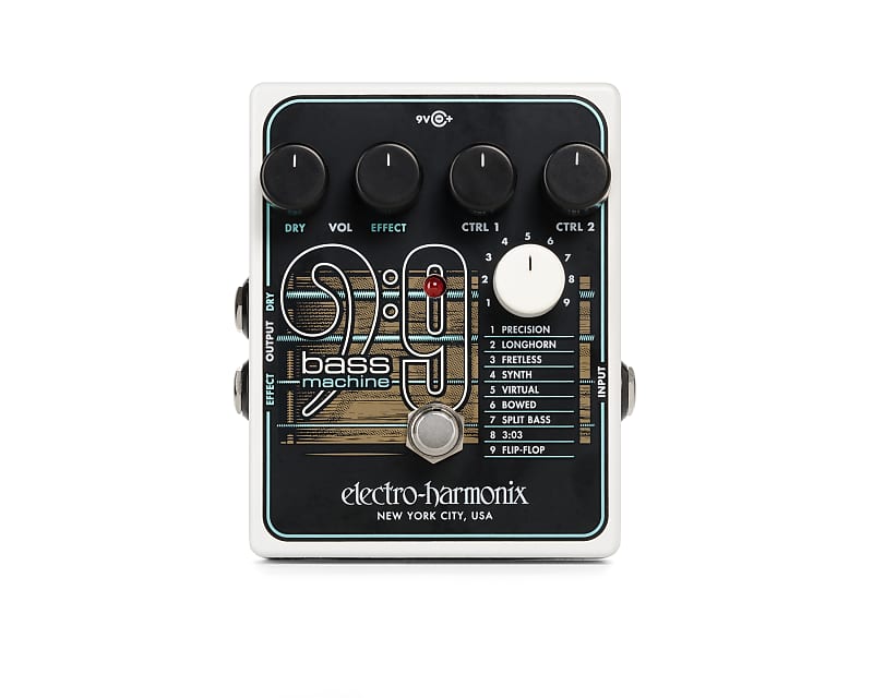 Electro-Harmonix EHX BASS9 Bass Machine Effects Pedal