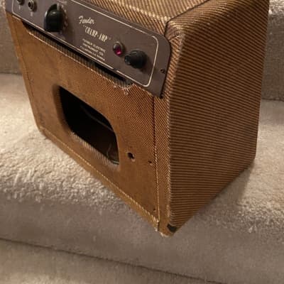Fender Champ-Amp, Vintage Model 5D1, March 1955, Tweed image 3