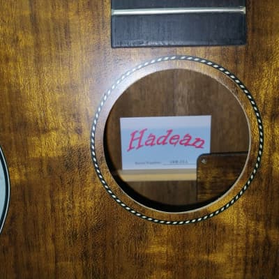 Hadean Acoustic Electric Left-Handed Bass Ukulele UKB-23L Body Project/Repair image 2