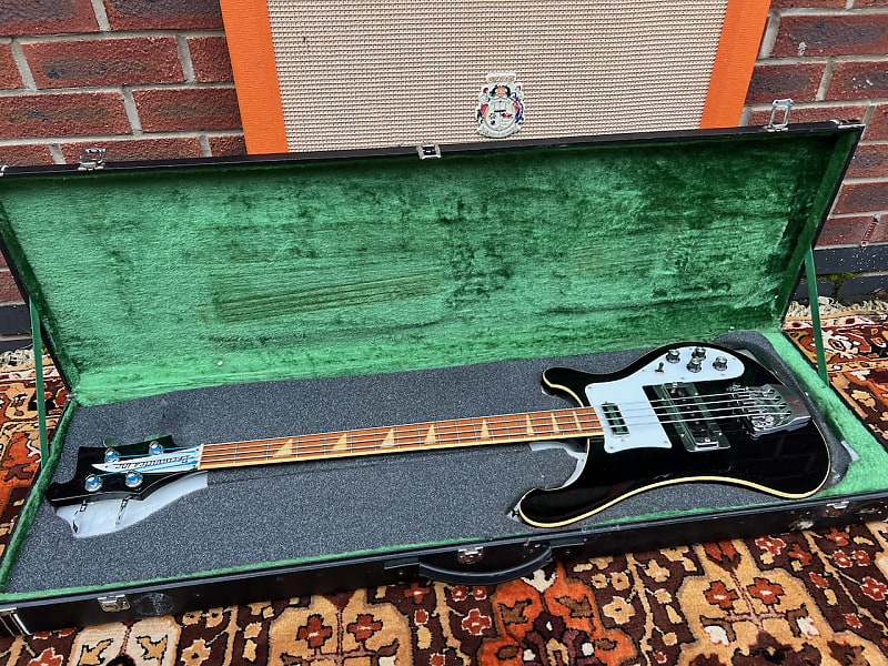 Vintage 1970s Fernandes RB80 4001 Japan Jetglo Electric Bass | Reverb