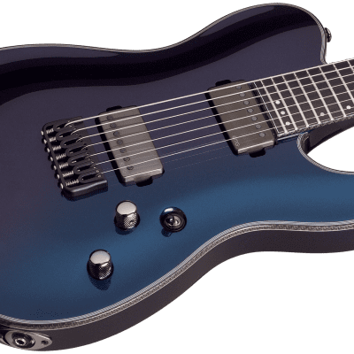 SCHECTER E-Gitarre, Hellraiser Hybrid PT-7, Ultra Violet for sale