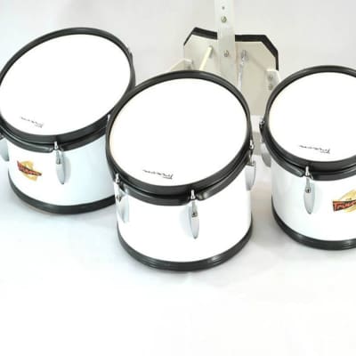 Trixon Field Series II Marching Toms - Set of 3 - White image 2