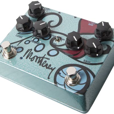 Keeley Monterey Rotary Fuzz Vibe Guitar Pedal image 2
