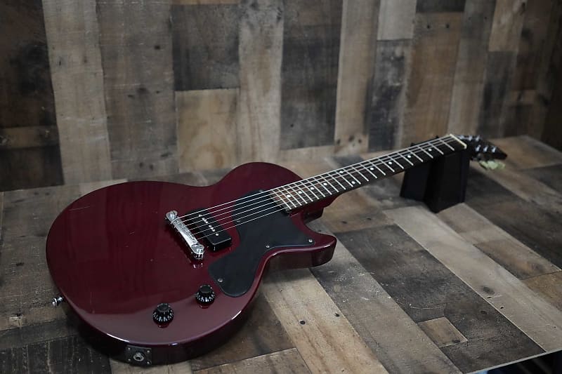 Photogenic LPJ-280 Cherry Junior Jr Single Cut Style Guitar P90