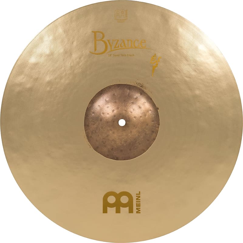 パーカッション・打楽器 Byzance Traditional Medium Crash 18 Used Meinl Byzance Traditional Medium Crash Cymbal 18