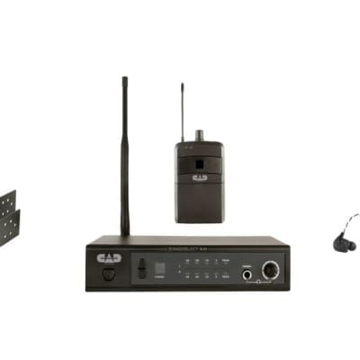 CAD StageSelectIEM  UHF In Ear Monitor Wireless System - Single Pack with Ear Buds image 3
