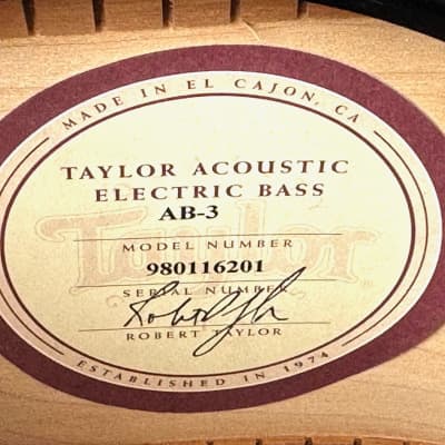 Taylor AB-3, "Big Bottoms, Indeed!" 1998 - Black image 11