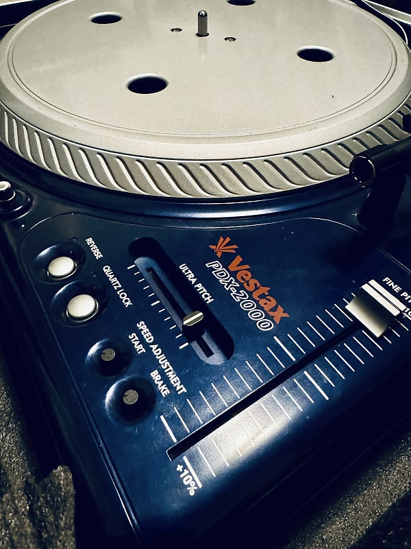 Vestax PDX-2000 Turntable RARE Limited Release Blue Finish Vestax PDX-2000 Turntable RARE Limited Release Blue Finish