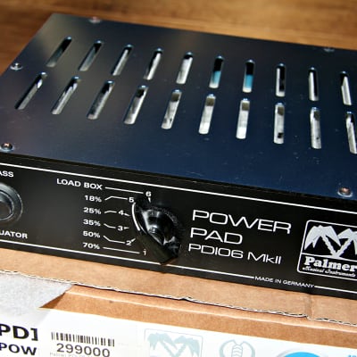 Palmer PDI-06 Power Pad Mk II guitar amp attenuator (16 Ohm) image 4