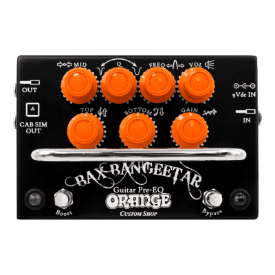 Orange Bax Bangeetar Guitar Pre-EQ Pedal | Reverb