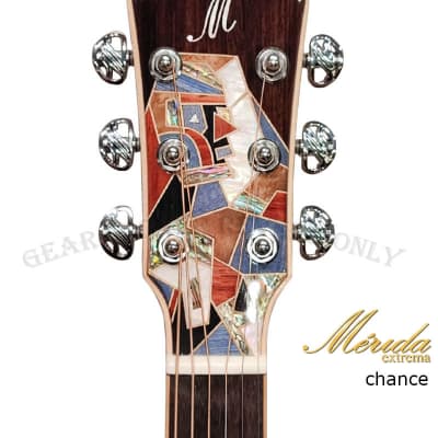 Merida Extrema chance Solid Cedar & Rosewood OOM cutaway acoustic guitar image 7