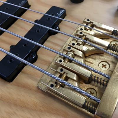 KAWAI ROCKOON RB-61PJ Schaller Used Bass Guitar Natural