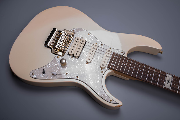 Fernandes LA-80KK L'Arc en Ciel KEN MODEL Pearl White | Reverb