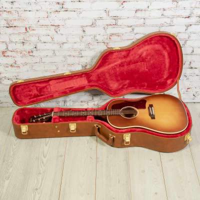 Gibson - J-45 50's Faded - Acoustic-Electric Guitar - Faded Vintage Sunburst - w/ Hardshell Case image 9