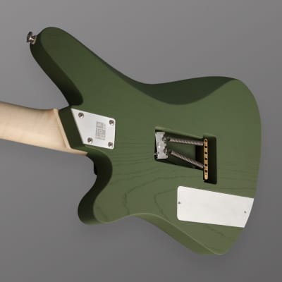 Tao Guitars Sutorato “U-A-M”, 2024 - Lincoln Green (black filled pores) w/ ABM 2-Point Trem. NEW (Authorized Dealer) image 10