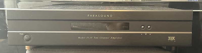 Parasound 2125 Two Channel Amplifier - Black  			