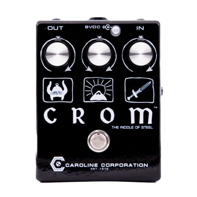 Caroline Guitar Company CROM Hi Gain Fuzz / Distortion Effects Pedal image 1